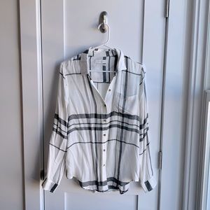 Lucky Brand Classic Fit Button-Up Top (Size S)
